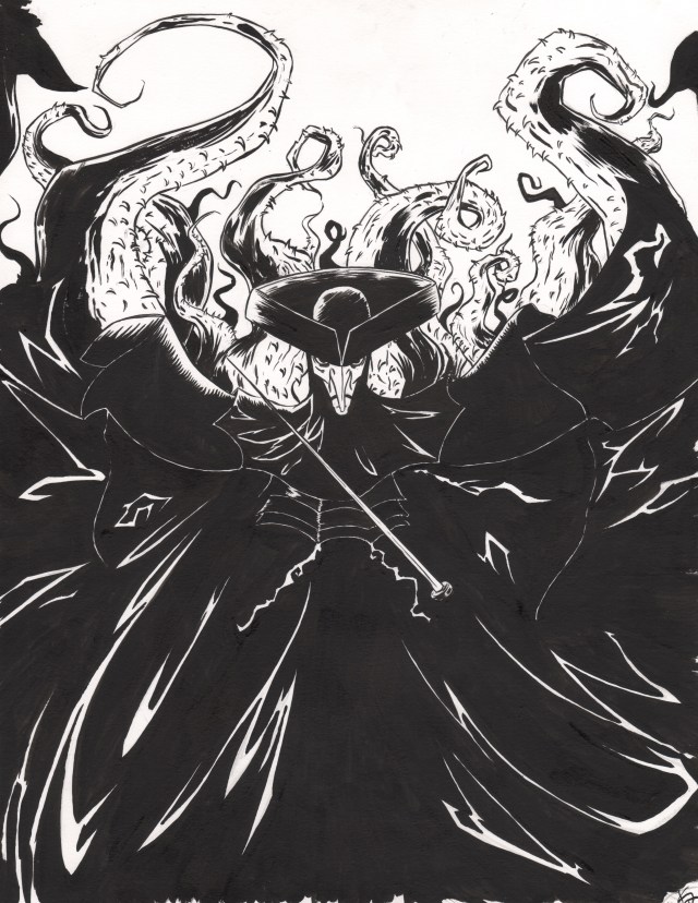 Marquis black and white