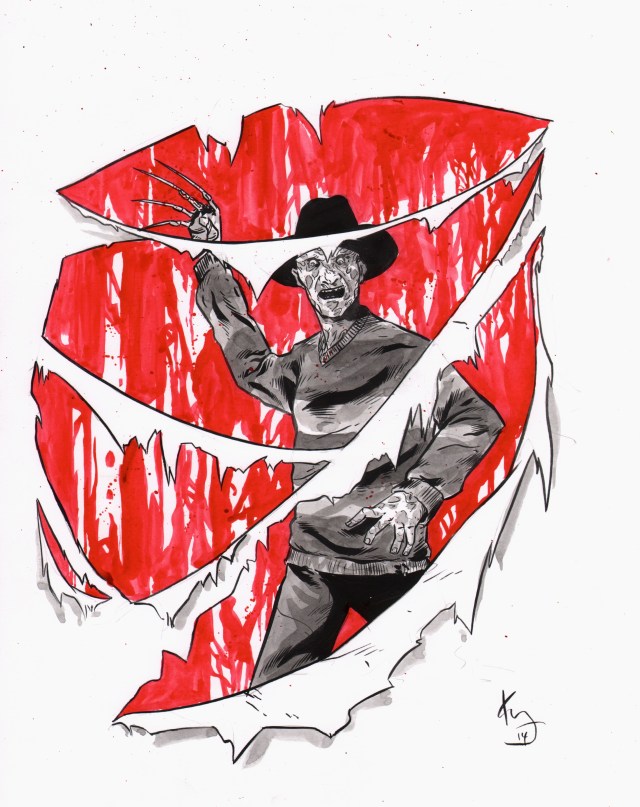 inktober freddy